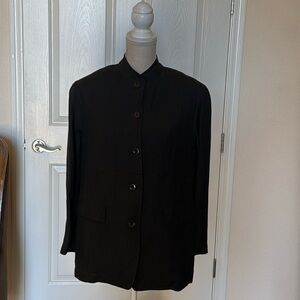 Vintage DonnaKaran Linen Jacket Size 6